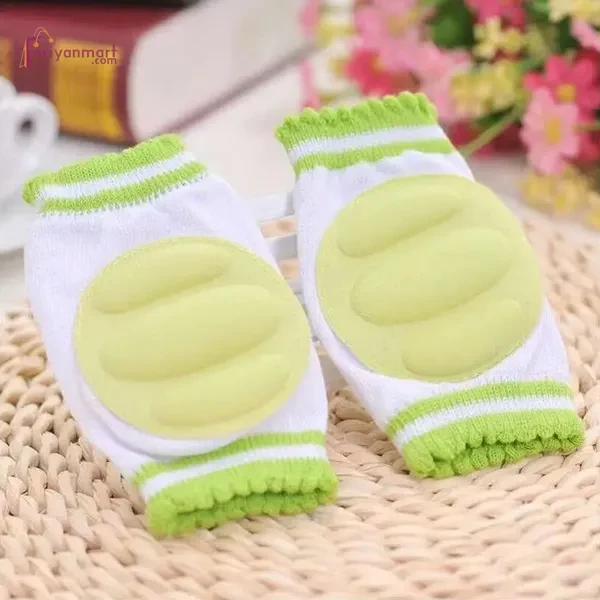1 Pair Kids Safety Crawling Elbow Knee Pad
