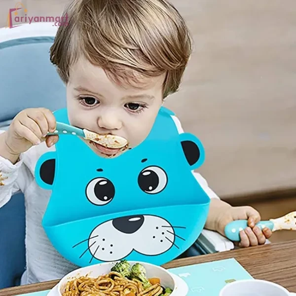 Baby Bib Silicone Newborn Boy Girl