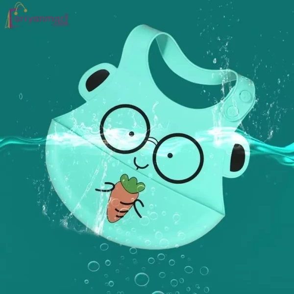 Baby Bib Silicone Newborn Boy Girl