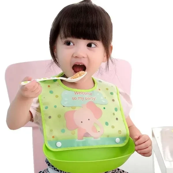 Waterproof Eating Baby Bib