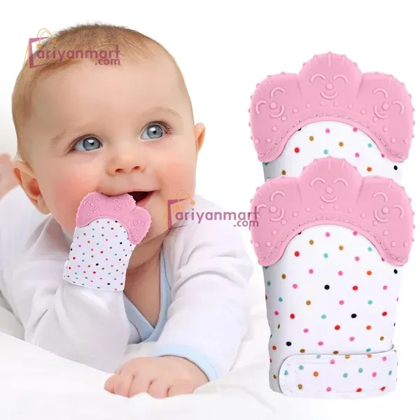 Silicone Teething Mitt