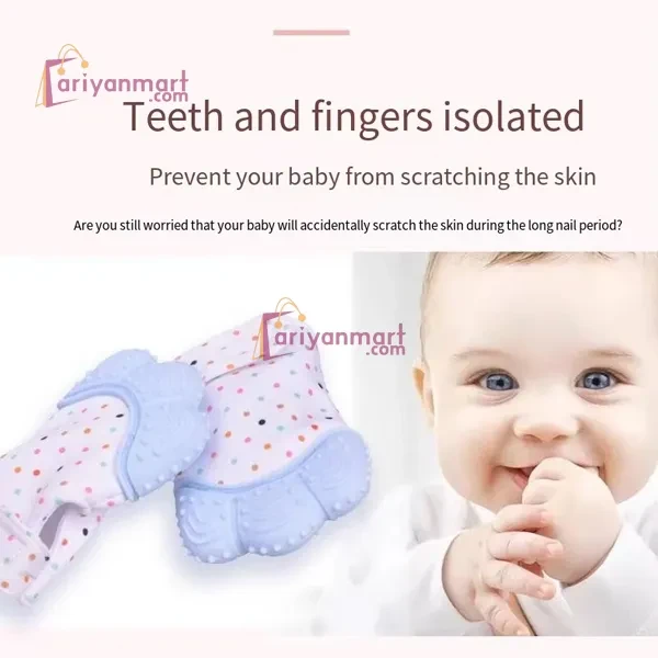 Silicone Teething Mitt