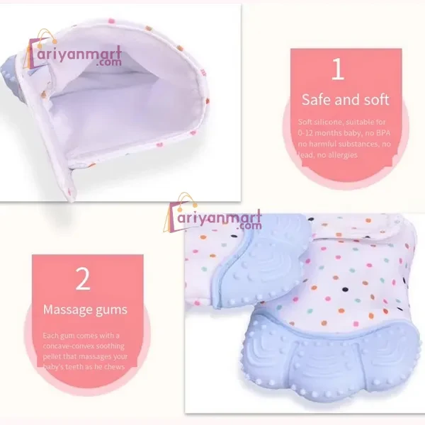 Silicone Teething Mitt