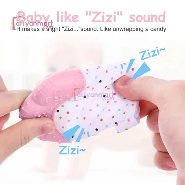Silicone Teething Mitt