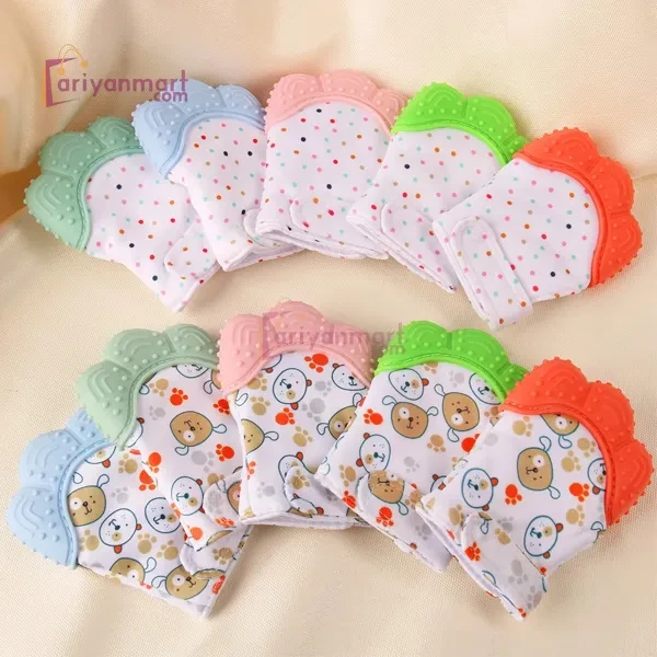 Silicone Teething Mitt