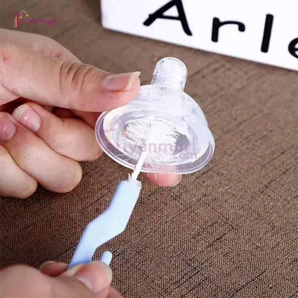 2PCS-Set Baby Bottle Feeding Brushes