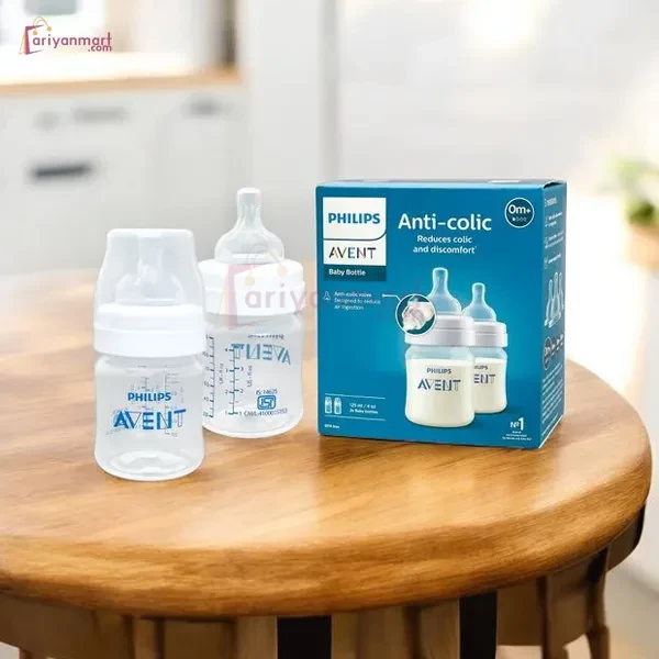Philips Avent Anti Colic PP Feeder - 0m+125ml - Twin Pack