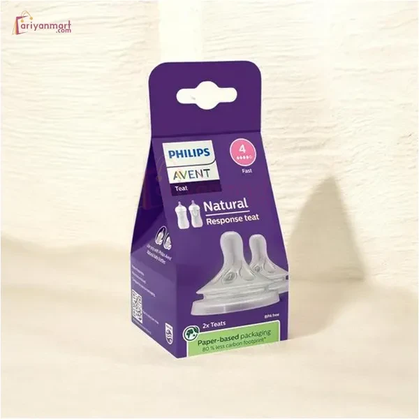 Philips Avent Teat Natural Response Nipple 2pcs Set 3m+