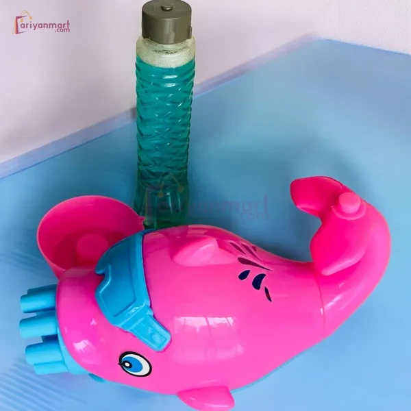 1 Pcs Cute Dolphin Bubble Gun
