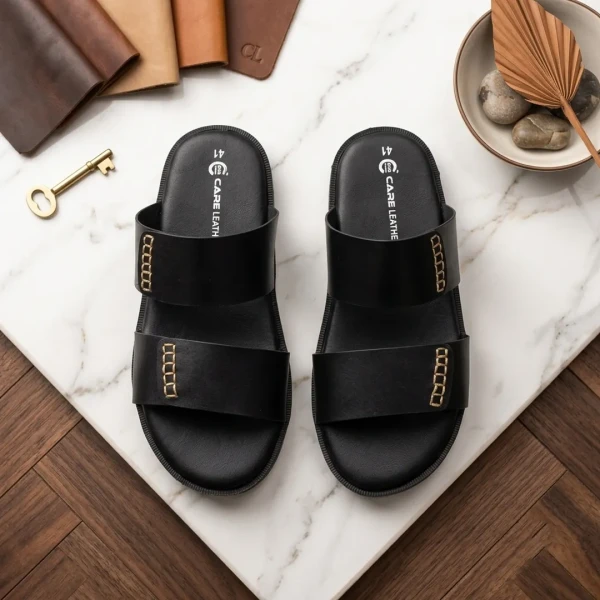 Ariyan Mart Lucas Men's sandal - Black (S34)