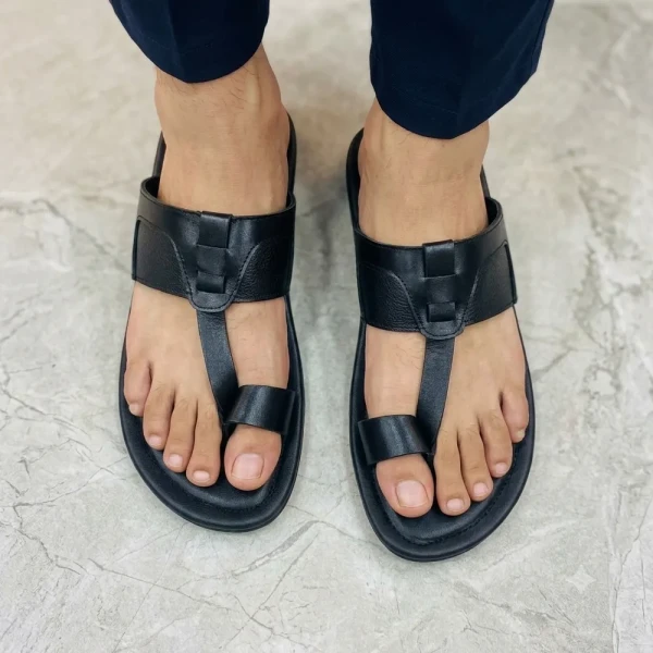 Ariyan Mart Open Toe Lightweight Leather Sandals (S37)