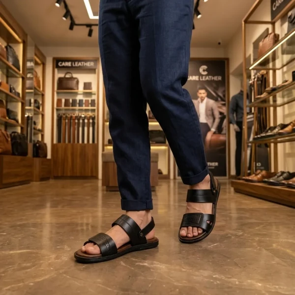 Ariyan Mart Scholl CURVE Belt Sandal for Men (S38)