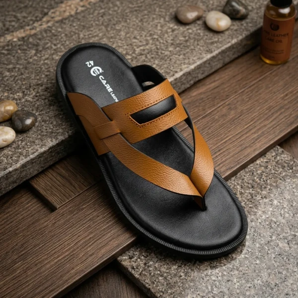 Ariyan Mart Men Leather Comfort Sandals (S39)