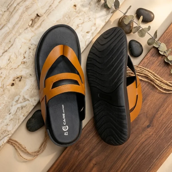 Ariyan Mart Men Leather Comfort Sandals (S39)