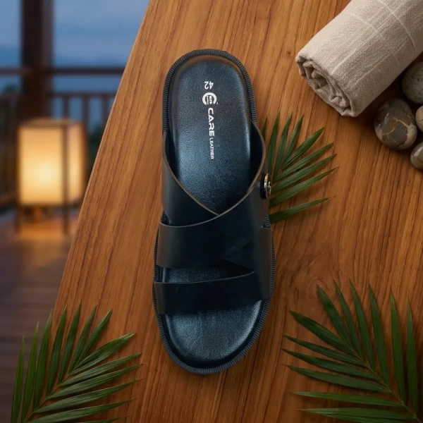 Ariyan Mart Men Leather Comfort Sandals (S40)