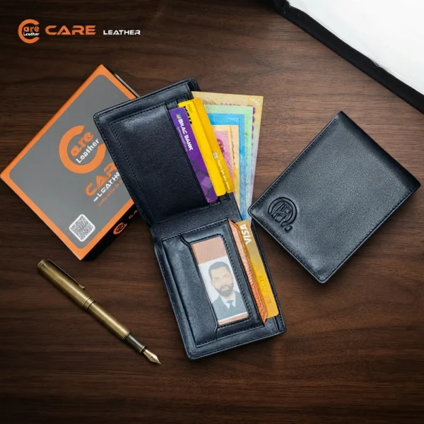 Genuine Care Leather Bi-Fold Wallet  SW18
