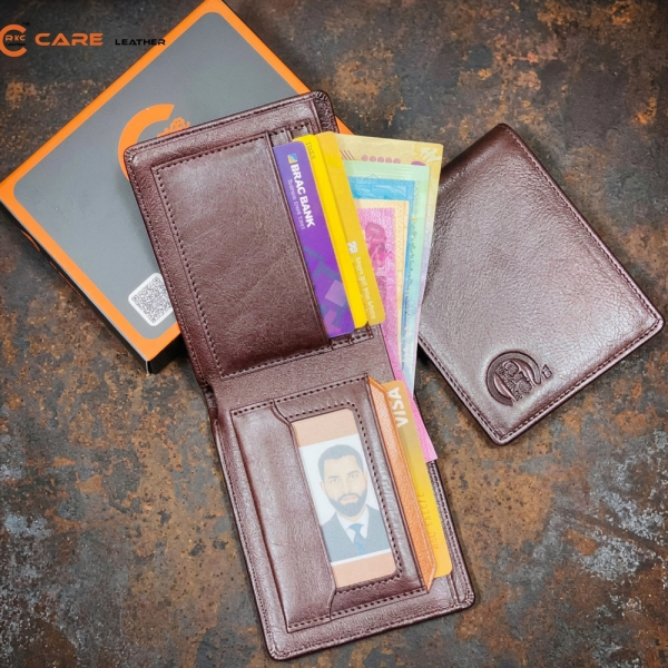 Genuine Care Leather Bi-Fold Wallet  SW18
