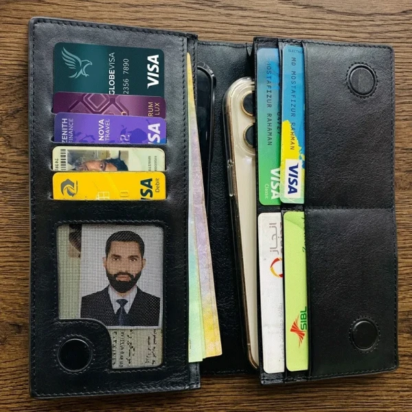Ariyan Mart M2B Magnet Leather Long wallet