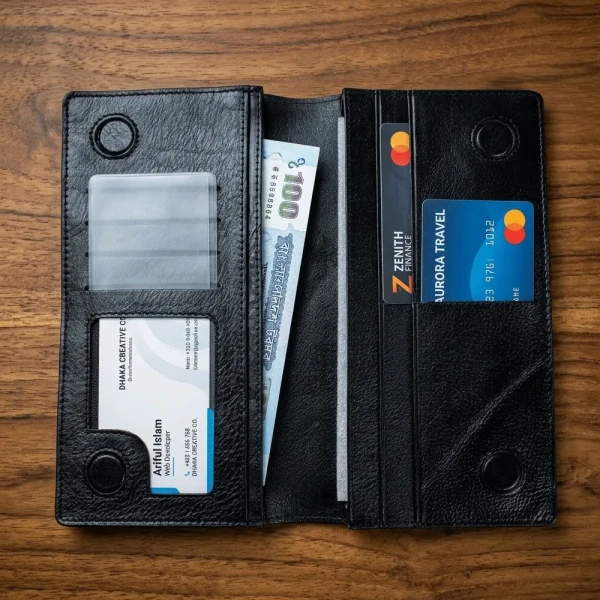 Ariyan Mart M2B Magnet Leather Long wallet