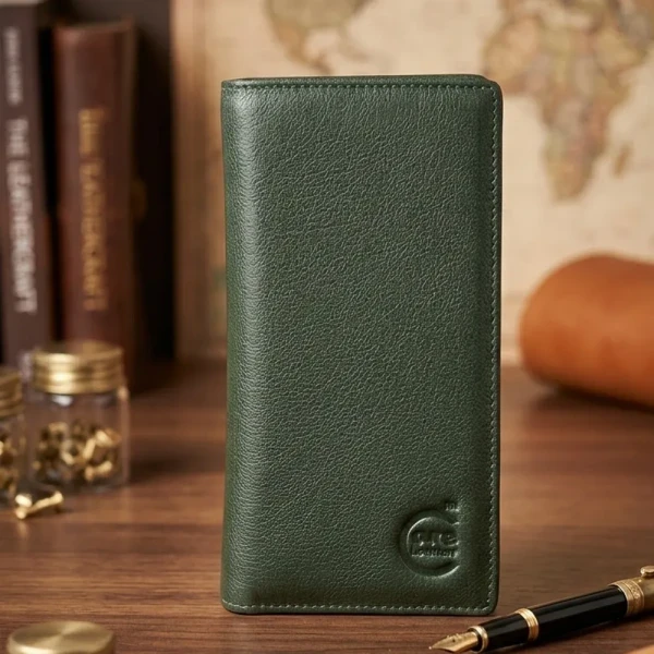 Cae Leather Double Chamber M2g Mobile Zipper Wallet