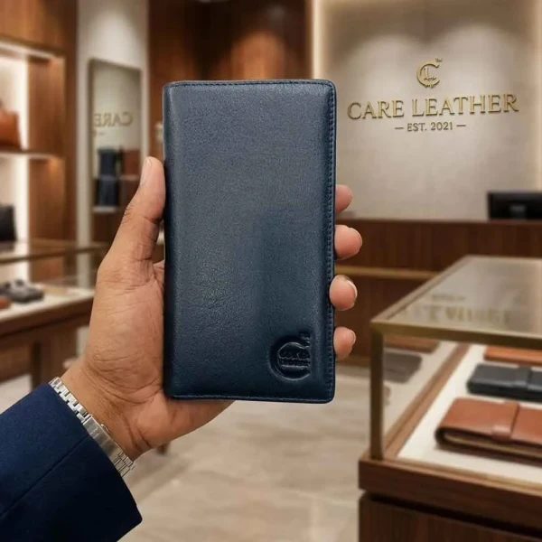 Cae Leather Double Chamber M2b Mobile Ziper Wallet