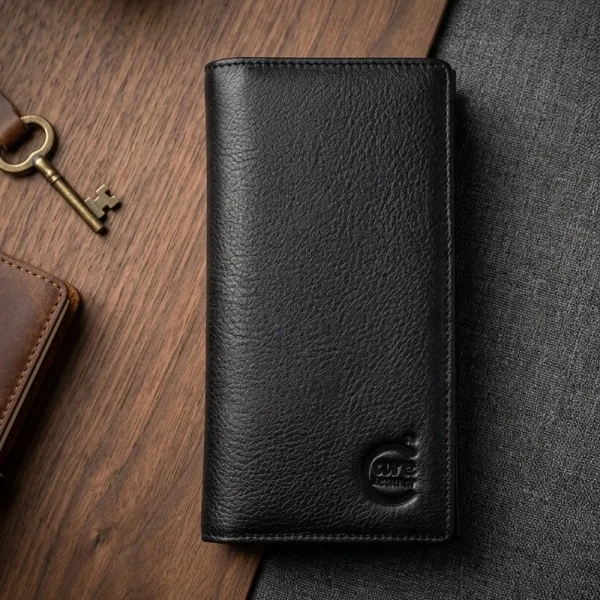Cae Leather Aura Series Long Wallet M1b Zipper Wallet