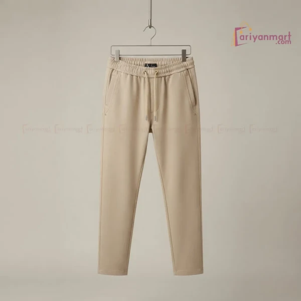 ARIYAN MART PREMIUM BAGGY TROUSER  NEW CREAM