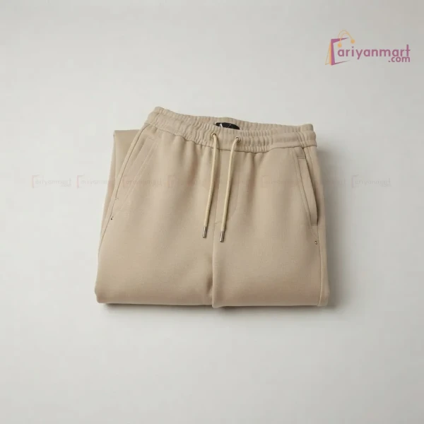 ARIYAN MART PREMIUM BAGGY TROUSER  NEW CREAM