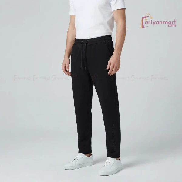 ARIYAN MART Men's Premium Sports Joggers - Black