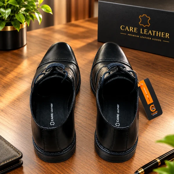 Shoes Ariyan Mart business Men dress shoes Gentleman's party shoes Black
